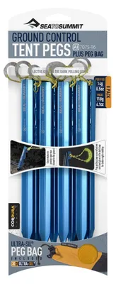 Produktbild von Sea To Summit APEGS8PK, Peg, Aluminium, Blau, 180 mm, 14 g, 8 Stück(e)