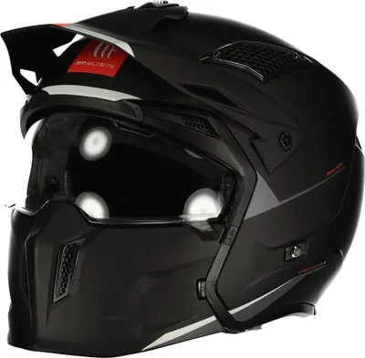 Image de Casque modulable MT Helmets Streetfighter SV S Solid A1 noir mat taille M