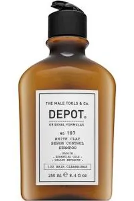 Zdjęcie produktu dla Depot No. 107 White Clay Sebum Control Shampoo szampon oczyszczający przeciw podrażnieniom skóry 250 ml