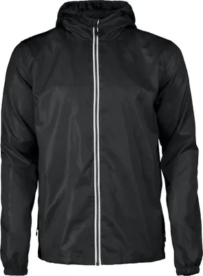 Produktbild von Windbreaker-Jacke Fastplant wasserabweisend mit gefütterter Kapuze und Seitentaschen
