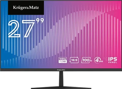 Zdjęcie produktu dla Monitor Kruger&Matz 27 cali 100Hz