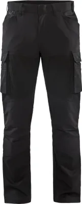 Produktbild von Blakläder® Service Arbeitshose Stretch 1457 1830 in div. Farben, Farbe:schwarz, Größe:46