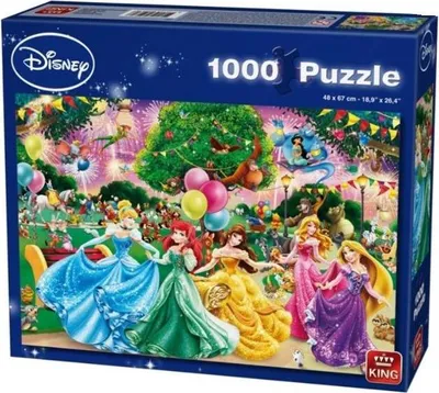 Obrázek produktu pro Puzzle Disney Princess 1 000 dílků.