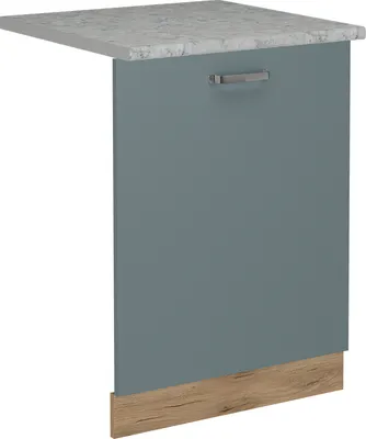 Obrázok produktu pre Predný panel umývačky riadu Vicco R-Line Modrošedá 60 cm s pracovnou doskou, Model 54987
