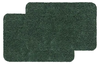 Produktbild von Astra Fußmatte waschbar ENTRA 2ER SET Grün 60 x 75 cm