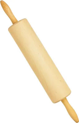 Produktbild von Teigroller dick 52 cm – massives Holz-Nudelholz