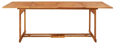 Obrázok produktu pre vidaXL Záhradný jedálenský stôl 220x90x75 cm z masívneho dreva akácie