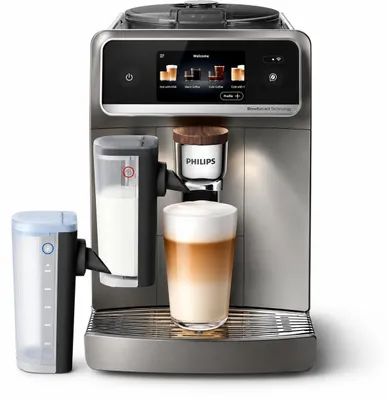 Obrázek produktu pro Philips Café Aromis 8000 Series LatteGo Pro, Espresso kávovar, 1,9 l, Kávová zrna, Vestavěný mlýnek, 1500 W, Šedá
