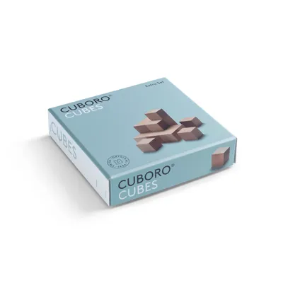 Obrázek produktu pro Cuboro Cubes, Stohování bloků, 2 rok/roky, Dřevo, 16 kusů