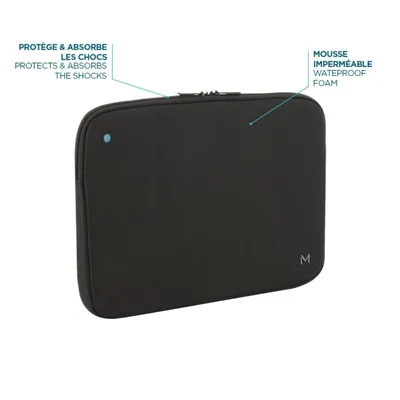 Image de Mobilis 003065 sacoche pour ordinateur portable 35,6 cm (14") Sacoche Noir