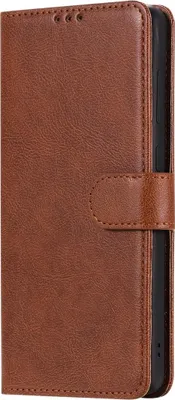 Produktbild von Mobigear Premium Schutzhülle für Samsung Galaxy A71 – Klapphülle/Etui mit Geldbörsenfunktion – Braun
