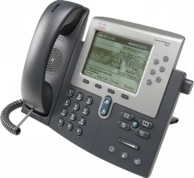Produktbild von Cisco IP Phone CP-7962G Telefon, Rufnummernanzeige, Freisprechfunktion, Ethernet