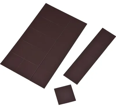 Obrázok produktu pre EDUPLAY 240191 Samolepiace magnetické štvorce, čierne, 60 kusov (1 sada)
