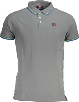 Produktbild von NORWAY 1963 Herren KURZARM-POLOSHIRT Grau 838862_FE93EC6_GRIGIOREVE : Größe - M Größe: M