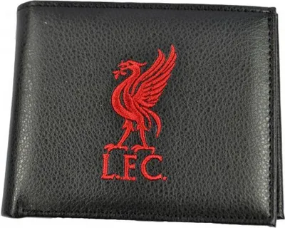 Obrázok produktu pre Liverpool FC - Vyšívaná peňaženka BS4488 (jedna veľkosť) (čierna/červená)