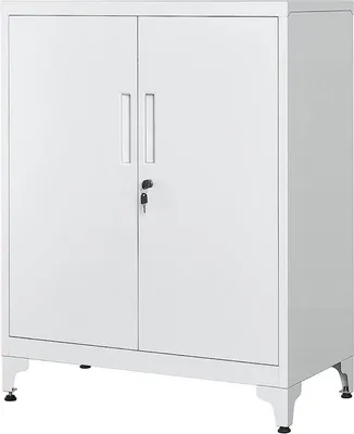 Obrázok produktu pre Kovová zásuvka do kancelárskeho stola – zásuvka so zámkom – kancelárska zásuvka – 40 x 80 x 91 cm