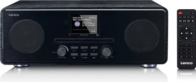 Produktbild von Lenco DAR-061BK - DAB+/FM-Radio mit CD-Player und Bluetooth® - Schwarz