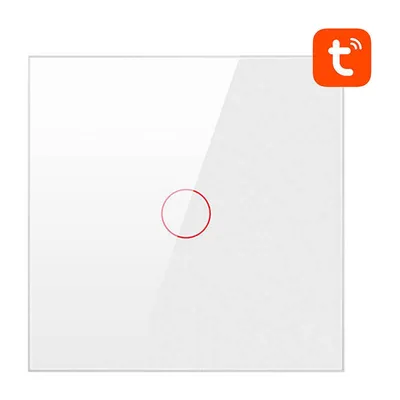 Obrázok produktu pre Smart Light Switch ZigBee Avatto LZTS02-EU-W1 1 Way No Neutral TUYA (white)