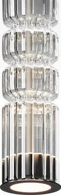 Zdjęcie produktu dla Lampa wisząca LED Ordo chromowana 12W Ciepła biel 1600lm metal wym:384x8x8cm IP20 Maytoni