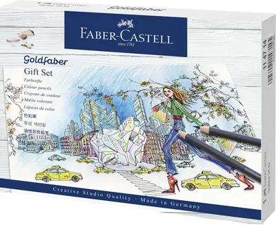 Produktbild von FABER-CASTELL Buntstifte GOLDFABER Geschenketui