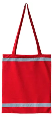 Produktbild von Korntex - Einkaufstasche "Warnsac", Reflektierend LT1329 (Einheitsgröße) (Rot)