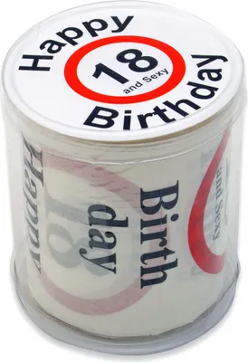 Produktbild von Fun Klopapier 18. Geburtstag
