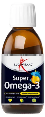 Produktbild von Lucovitaal Super Omega-3-Fischöl, flüssig – 125 ml