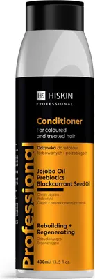 Obrázek produktu pro HISKIN Professional kondicionér pro barvené a ošetřené vlasy - regenerační a obnovující 400 ml