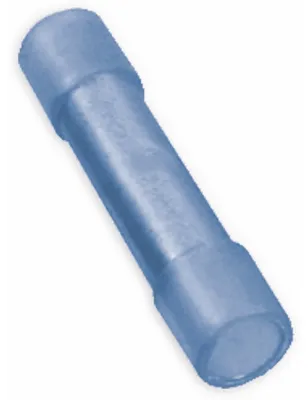 Produktbild von Stoß-Quetschverbinder, 2,5mm², blau, 10 Stück