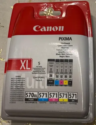 Productafbeelding van Inktpatronen PGI-570XL/CLI-571, zwart, set