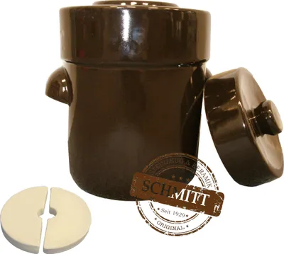 Produktbild von MS-Steinzeug 25 Ltr. Gärtopf - Farbe: braun, 3225