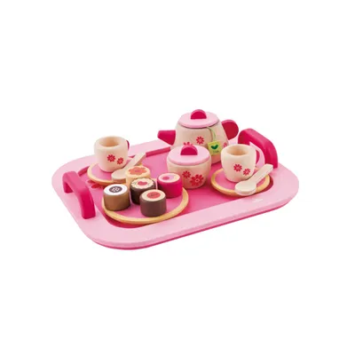 Produktbild von Sevi 82314, Spielzeug-Kochgeschirr-Set, 3 Jahr(e), Braun, Pink, Holz
