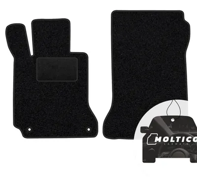 Image de Tapis de sol en velours pour voiture, compatibles avec : Mercedes Classe C W204, modèles de 2007 à 2014