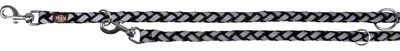 Produktbild von TRIXIE Cavo Reflect Verlängerungsleine - schwarz - 2,00 m/ø 18 mm