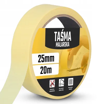 Produktbild von TRCR Standard Abdeckband 25mm 20m UV Maskierband Stark