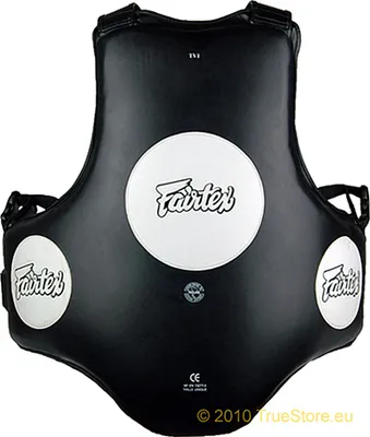 Zdjęcie produktu dla Fairtex TV1 Trainerveste, Muay Thai Bodypanzer, szary
