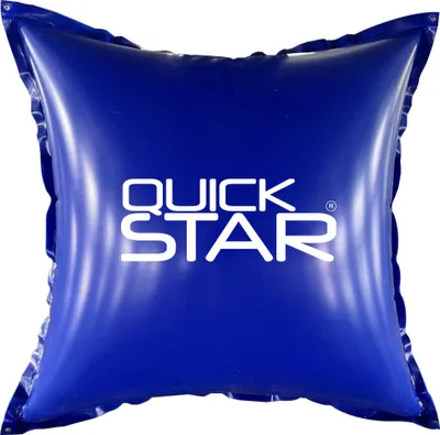 Produktbild von Poolkissen Eckig 120x120 cm Blau | 4 Seile & Sicherheitsventil | 2x Reparaturset | PVC 0,44mm | Winter Pool Kissen mit Doppelnaht | Luftkissen Chlor- und UV-Beständig