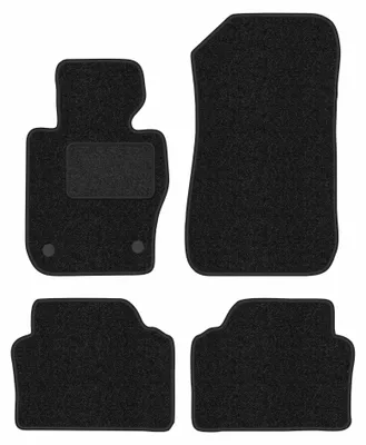 Productafbeelding van Velours automatten voor BMW 3 E90 xDrive 2004-2011 (sedan) – 4-delig, antraciet, op maat – Wielganizator ANTHRA