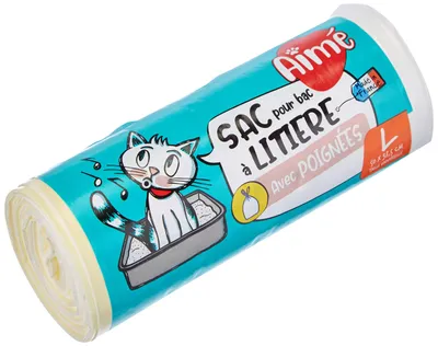Zdjęcie produktu dla Rolka 8 worków do kuwety 50 x 38,5 cm - Dla kotów