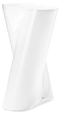 Imagen del producto de Georg Jensen - Jarra de vidrio LITUUS, 24 cm, color blanco opaco