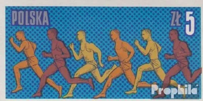 Produktbild von Briefmarken Polen 1966 Mi 1688 (kompl.Ausg.) postfrisch Leichtathletik