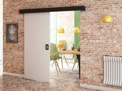 Produktbild von Schiebetür BORISA 1 – 90 cm, weiß