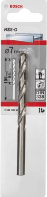 Image de Bosch 1 Foret à métaux HSS-G 7,0x69x109mm