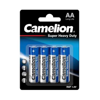 Produktbild von CAMELION Batterien R6 / AA / Blau / 4er Pack
