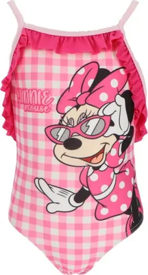 Obrázek produktu pro Dětské plavky Disney Minnie Mouse - pohodlné jednodílné plavky 7/8 let