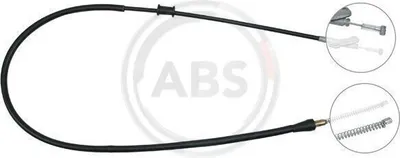 Produktbild von A.B.S. Handbremsseil Seilzug Feststellbremse für DAIHATSU Applause I Schrägheck (A101, A111) Hinten Links K10317