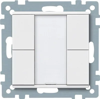 Image de Merten Bouton-poussoir 2f. plus pws 627619