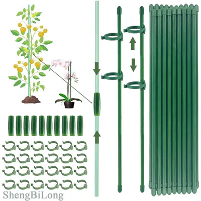 Productafbeelding van Bloemensteun, 90 stuks, plantensteunen voor orchideeën, kamerplanten, plantenhouder, klimhulp