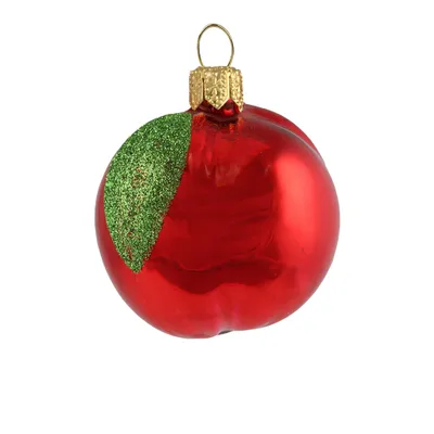 Obrázek produktu pro Skleněné jablko červené