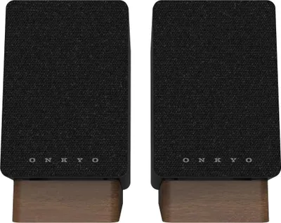 Image de Onkyo GX-10DB | Enceinte active d'étagère (noir) - paire